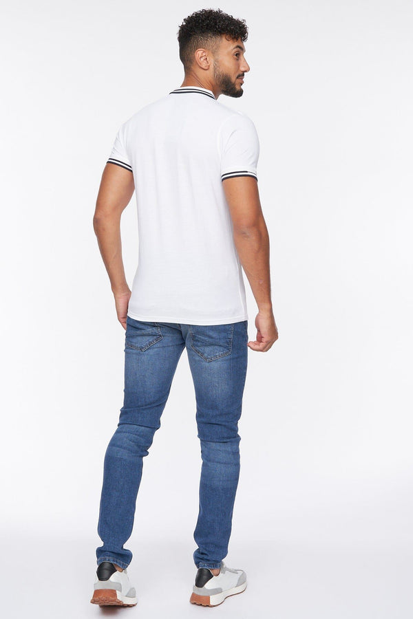 Crosshatch Kermlax Polo White