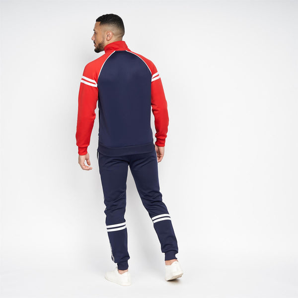 Crosshatch Klaman Tracksuit Red
