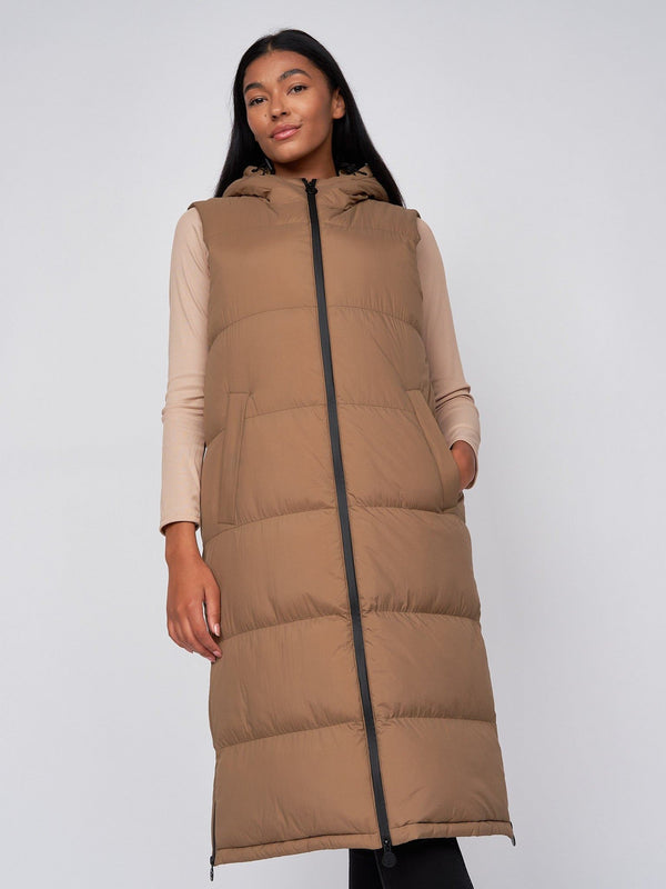Crosshatch Ladies Alaiya Gilet Camel