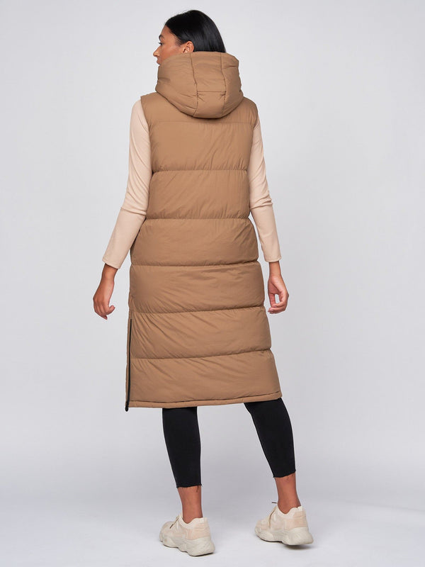 Crosshatch Ladies Alaiya Gilet Camel