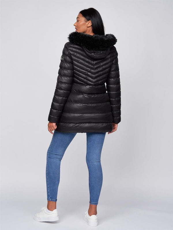 Crosshatch Ladies Denmoore Jacket Black
