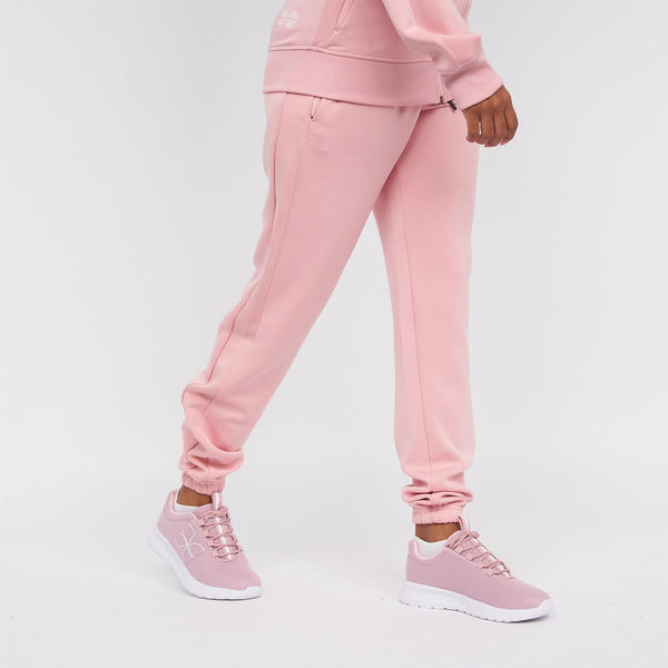 crosshatch Ladies Genova Trackpants Pink
