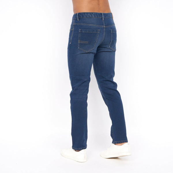Crosshatch Lampoons Slim Fit Jeans Stone Wash