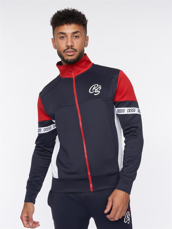 Crosshatch Landan Tracksuit Navy