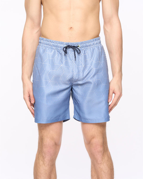 Crosshatch Layotta Swim Shorts Denim Blue