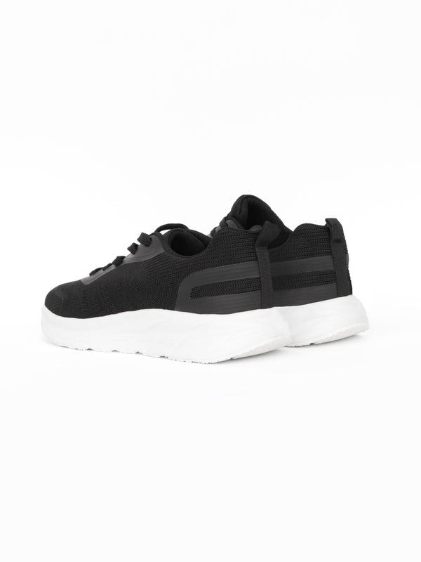 Crosshatch Lennart Trainers Black/White
