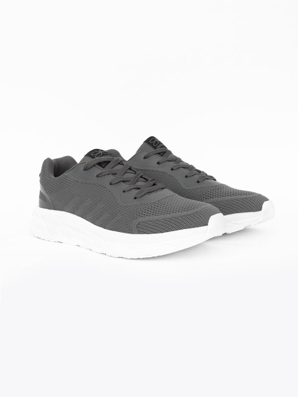 crosshatch Lennart Trainers Grey/White