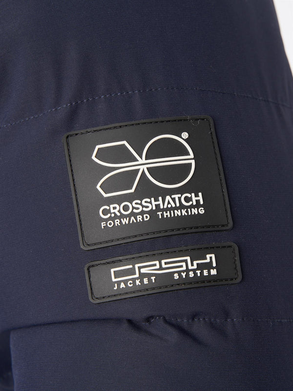 Crosshatch Longkamp Jacket Navy