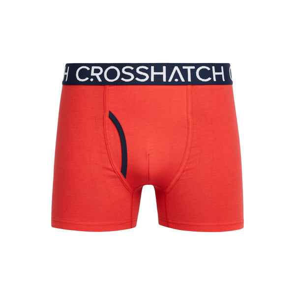 Crosshatch Lynol Boxers 3pk Red