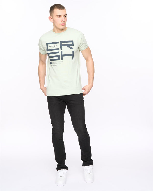 Crosshatch Malcolm Slim Fit Jeans Black Wash