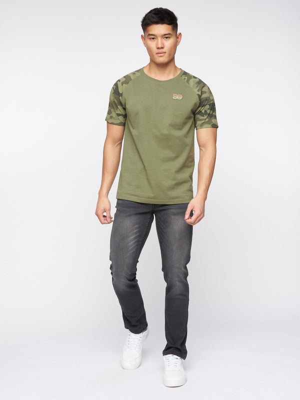 Crosshatch Malcolm Slim Fit Jeans Dark Charcoal