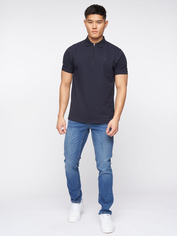 Crosshatch Malcolm Slim Fit Jeans Stone Wash