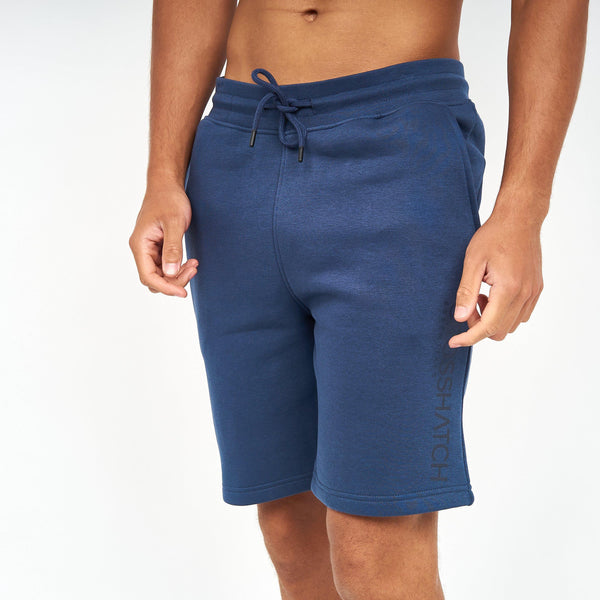 crosshatch Markz Jogger Shorts Insignia Blue
