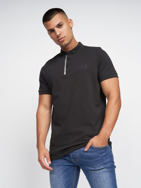 crosshatch McClay Polo Black