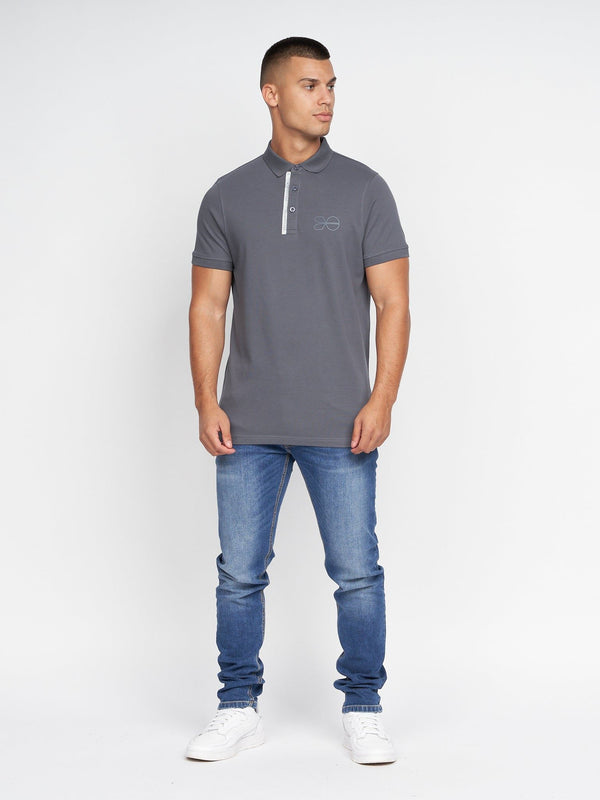 Crosshatch McClay Polo Charcoal