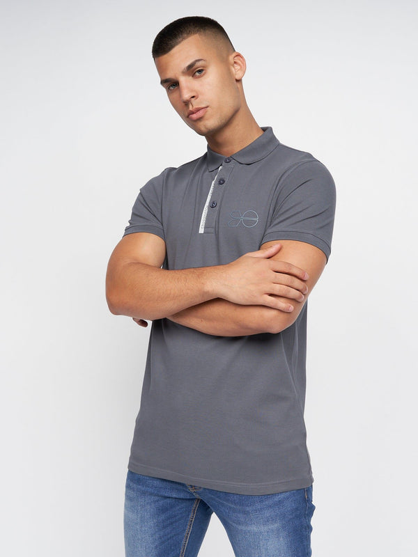 crosshatch McClay Polo Charcoal