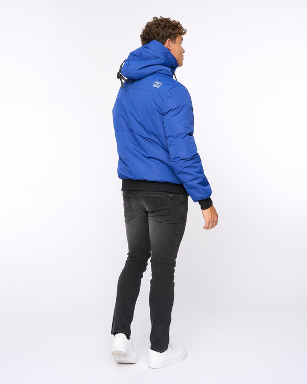 Crosshatch Mens Milwaka Jacket Blue