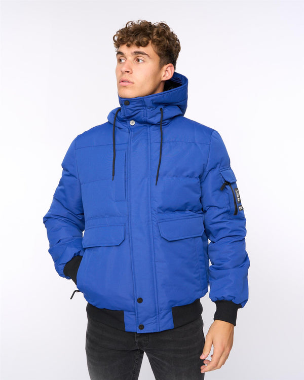 crosshatch Mens Milwaka Jacket Blue