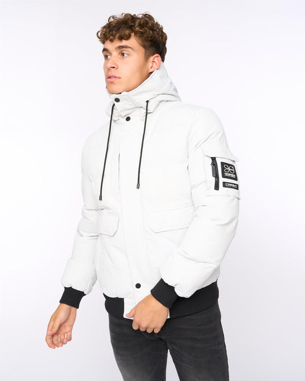 Crosshatch Mens Milwaka Jacket Putty