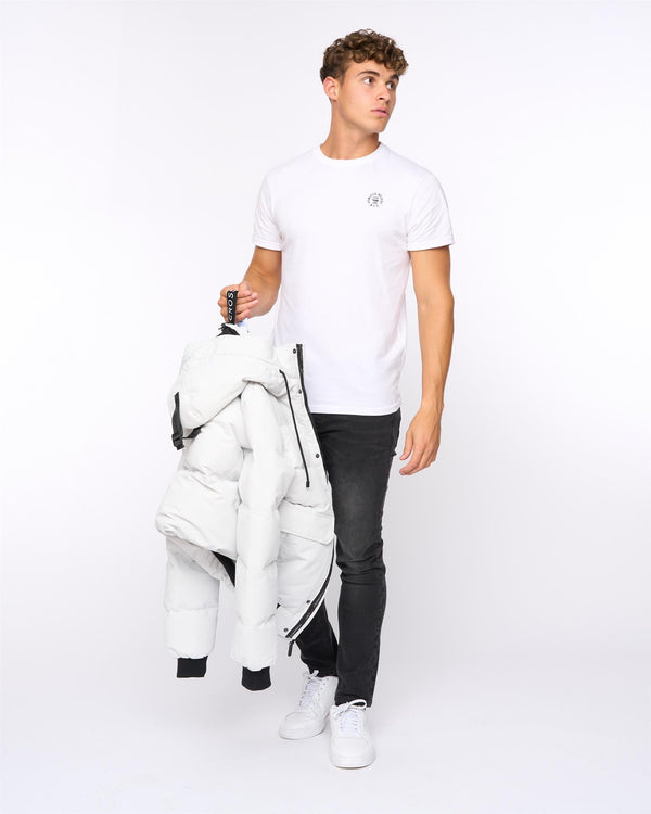 Crosshatch Mens Milwaka Jacket Putty