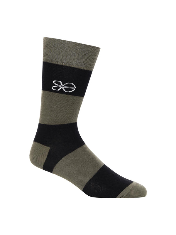 Crosshatch Milato Socks 5pk Olive