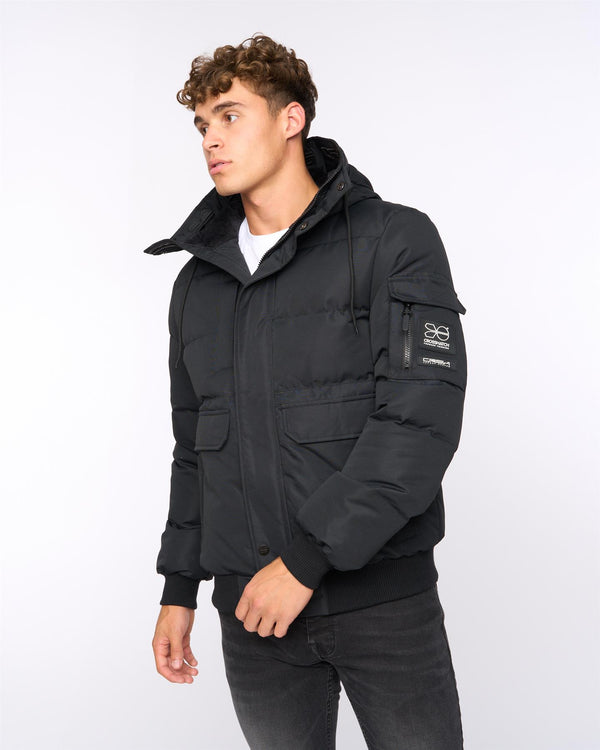Crosshatch Milwaka Jacket Black