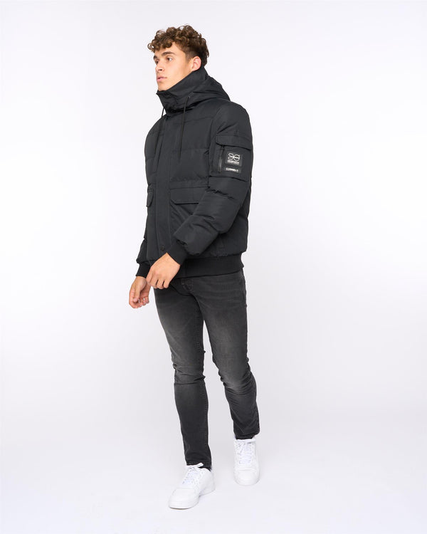 Crosshatch Milwaka Jacket Black