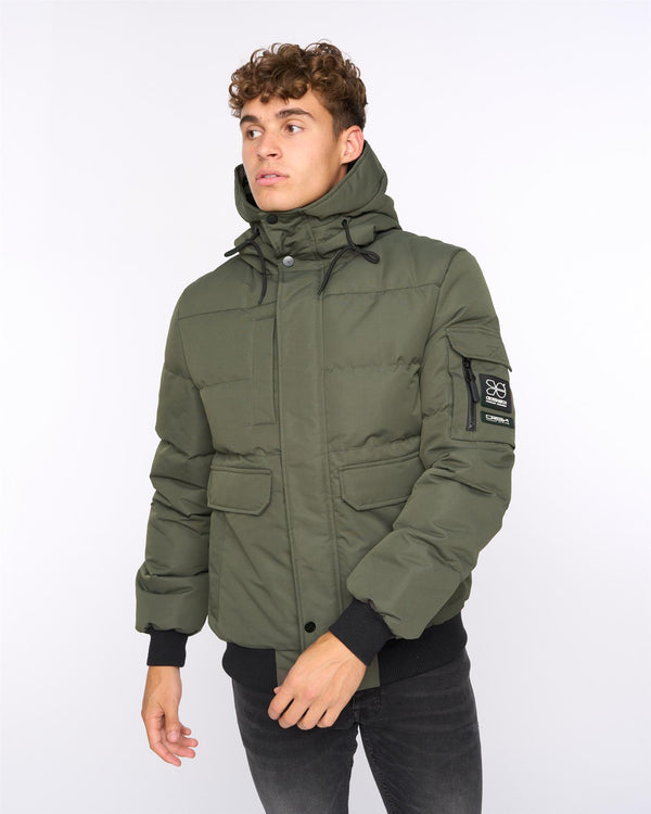 Crosshatch Milwaka Jacket Dark Olive