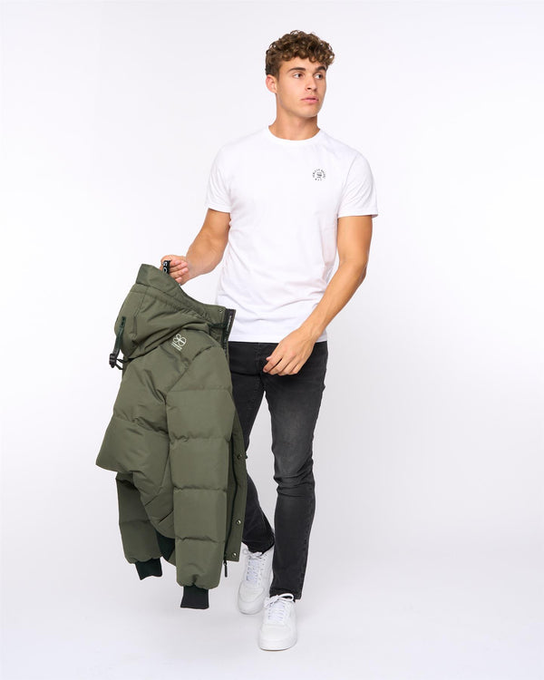 Crosshatch Milwaka Jacket Dark Olive