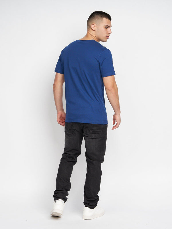 Crosshatch Morland T-Shirt 2pk Navy/White