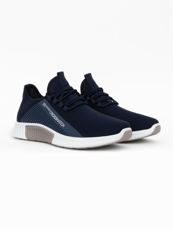 Crosshatch Nimbus Trainers Navy