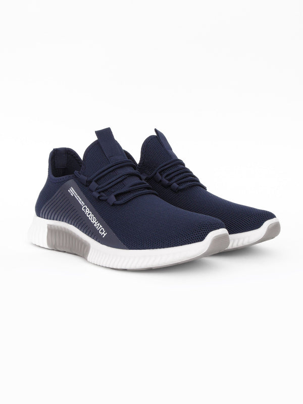 crosshatch Nimbus Trainers Navy