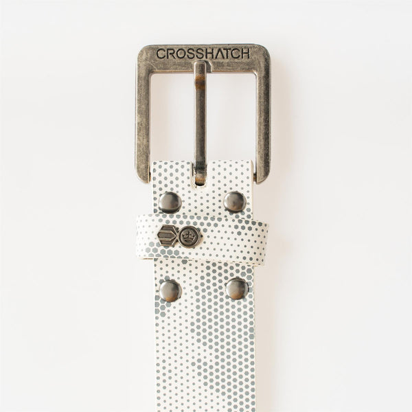 crosshatch Norgard Belt White