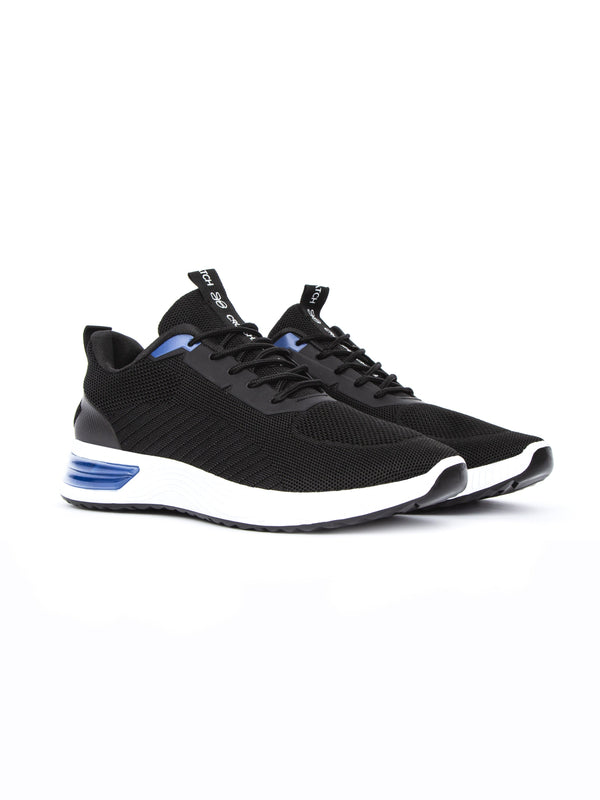 crosshatch Nyles Trainers Black