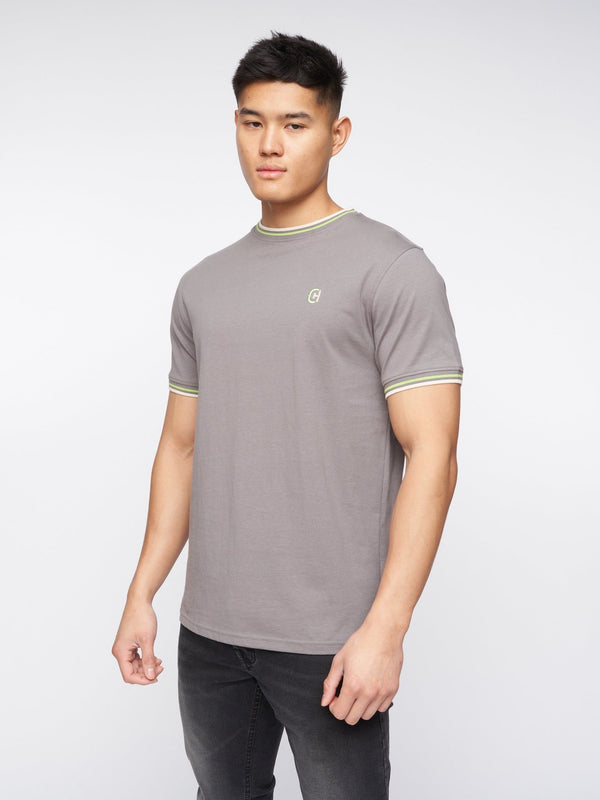 Crosshatch Ordale T-Shirt Grey