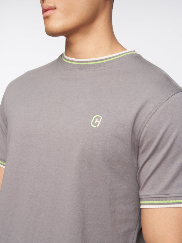 Crosshatch Ordale T-Shirt Grey