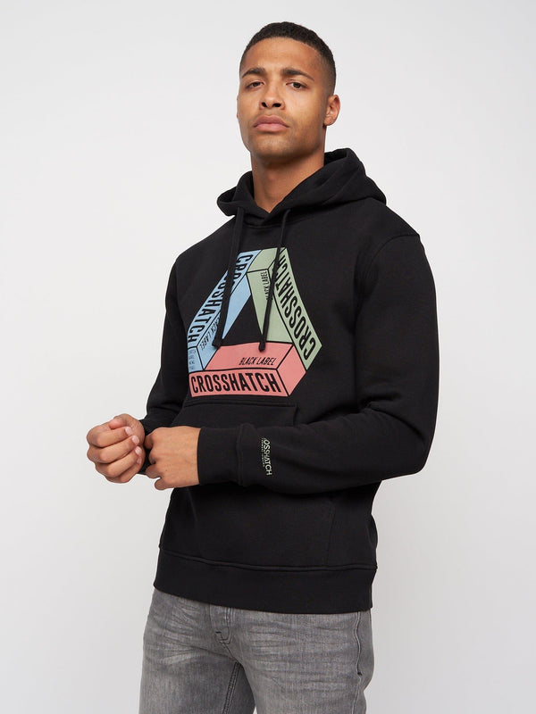 Crosshatch Pashika Hoodie Black