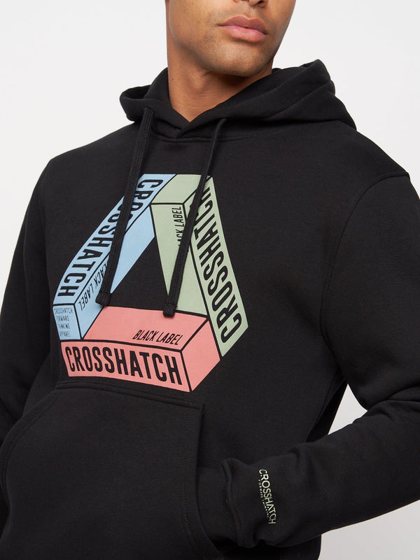 Crosshatch Pashika Hoodie Black