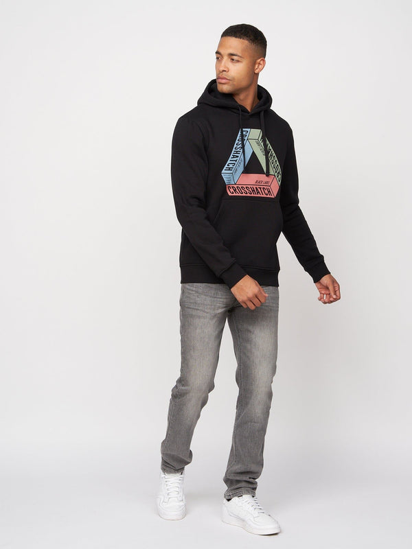 Crosshatch Pashika Hoodie Black