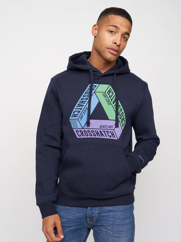 Crosshatch Pashika Hoodie Navy