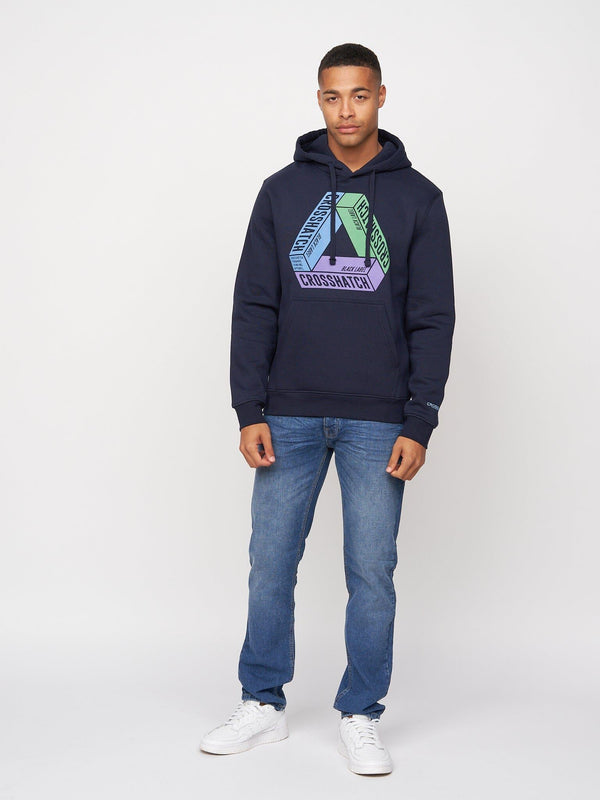 Crosshatch Pashika Hoodie Navy