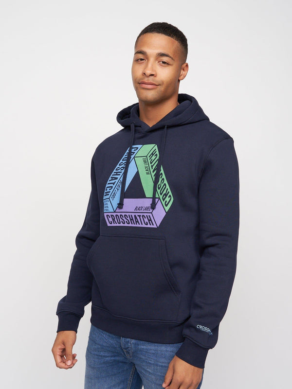 crosshatch Pashika Hoodie Navy