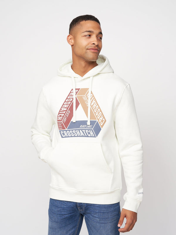 Crosshatch Pashika Hoodie Off White