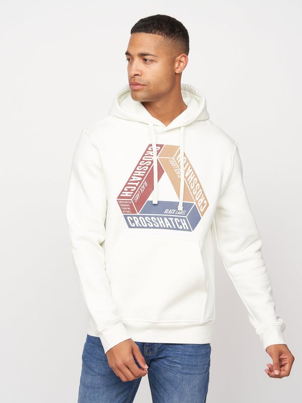 crosshatch Pashika Hoodie Off White