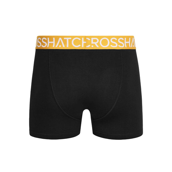 Crosshatch Payso Boxers 3pk Yellow