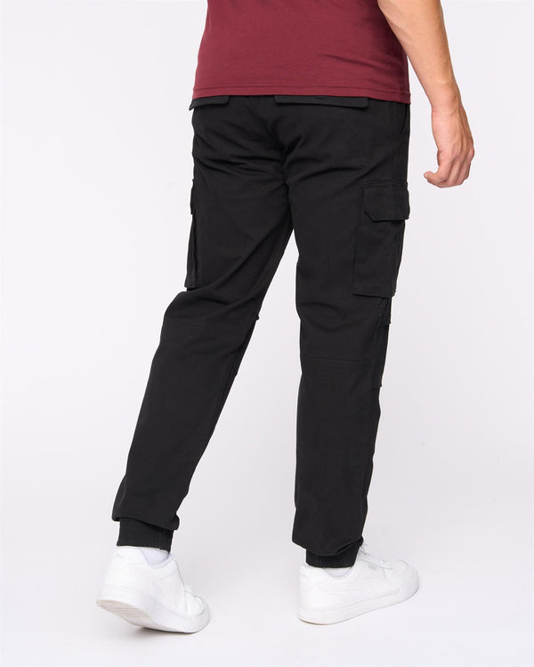 Crosshatch Pendles Cargo Pants Black