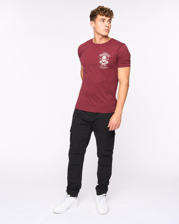 Crosshatch Pendles Cargo Pants Black