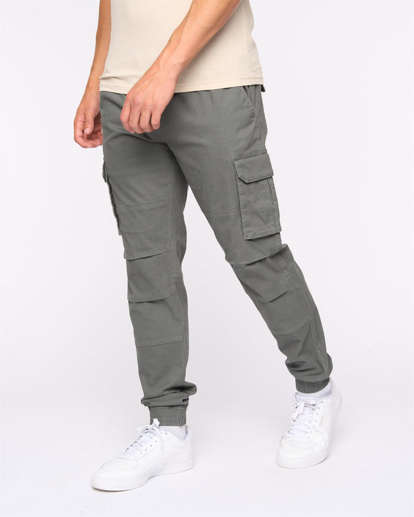 Crosshatch Pendles Cargo Pants Deep Forest