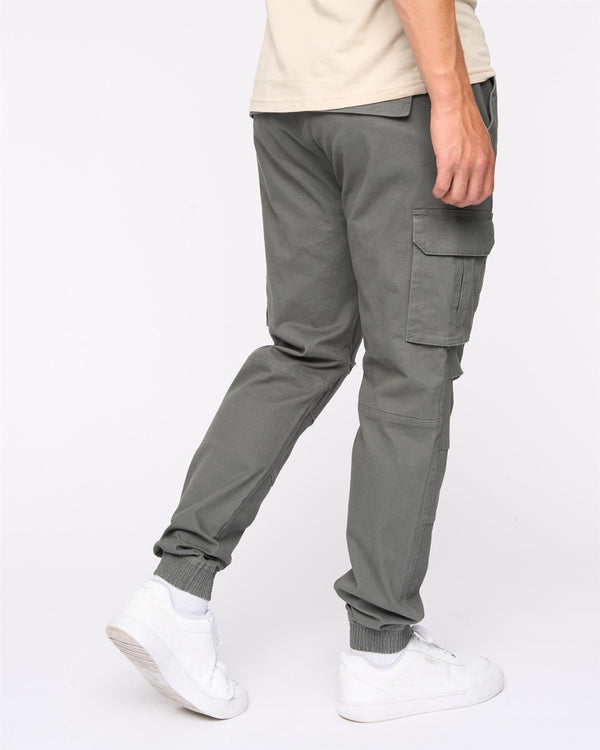Crosshatch Pendles Cargo Pants Deep Forest