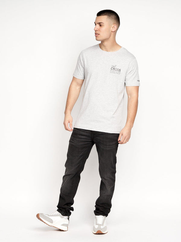Crosshatch Pentan T-Shirt 2pk Blue/Grey